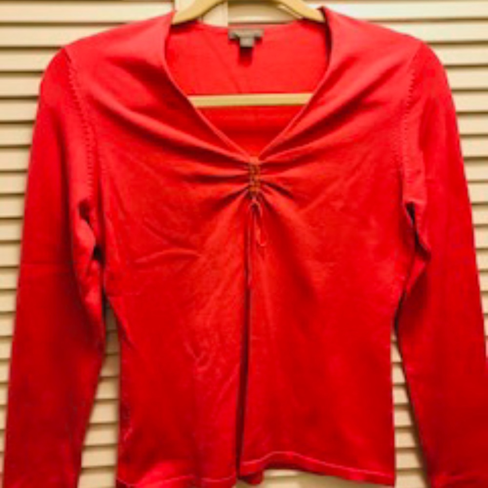 Ann Taylor XSP pink-silk -nylon with beaded detail